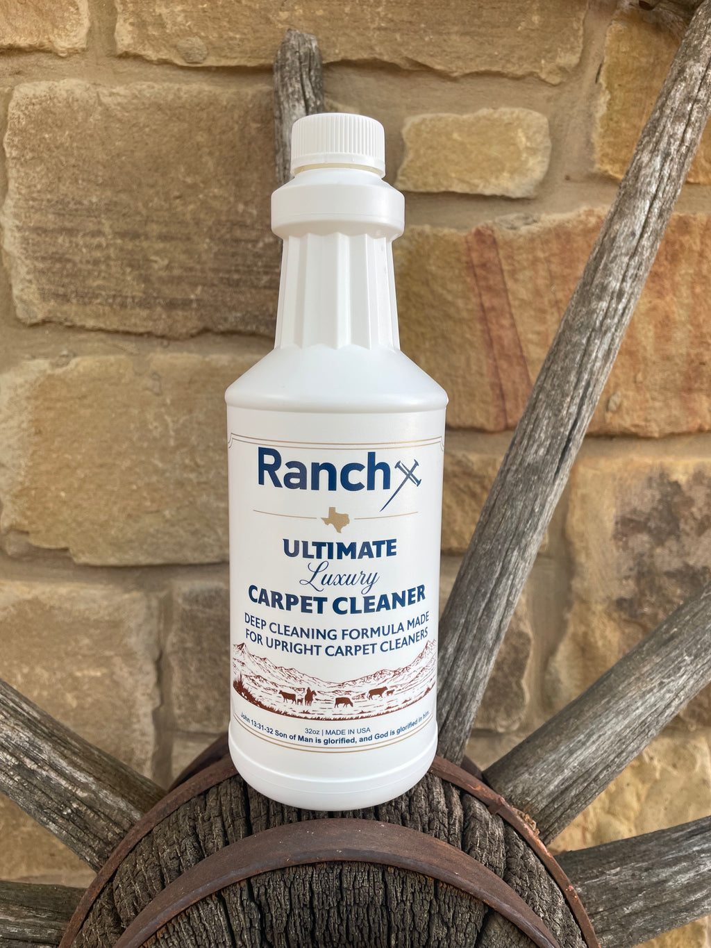 Ranchx Ultimate Luxury Carpet Cleaner 32 oz enzyme carpet cleaner solution for upright deep-cleaning machines