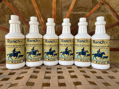 Ranchx premium laundry detergent 32oz 6-pack bulk value set
